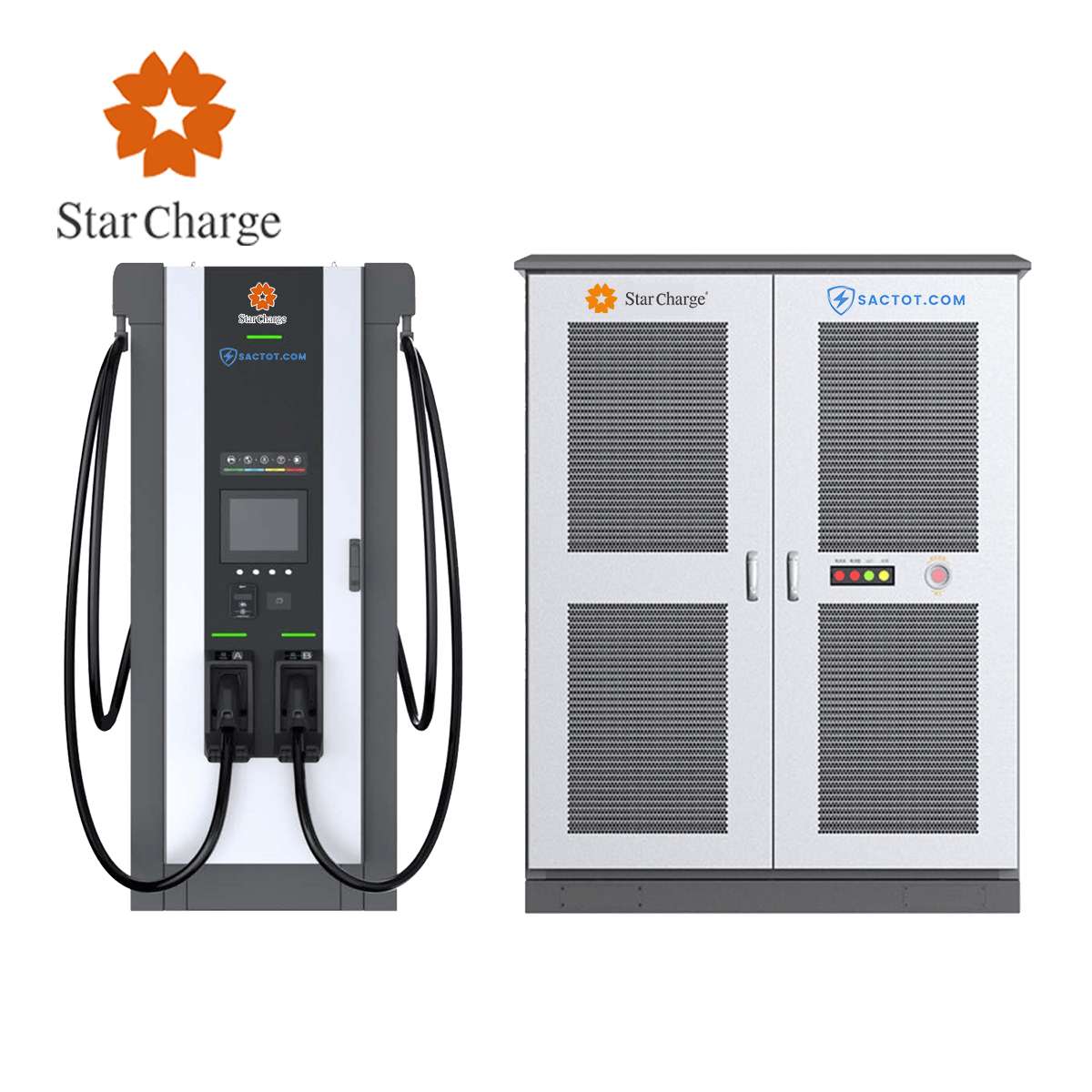 Hệ thống sạc ô tô điện 360kW Star Charge Nova 360 V2 (DC, 300A, 1 pha, 2 cổng CCS2)