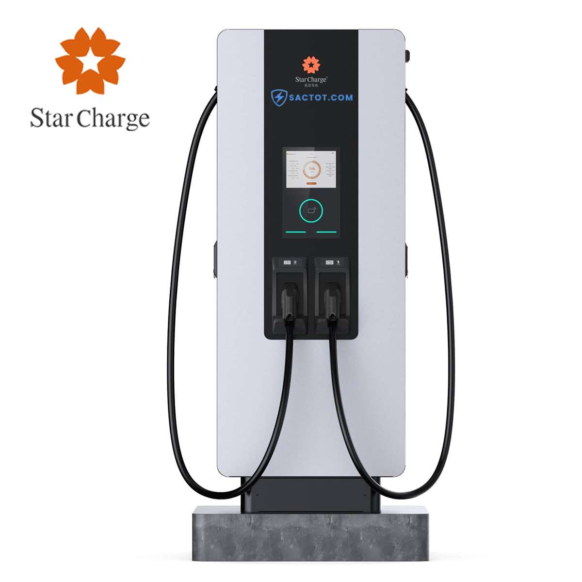 Trụ sạc ô tô điện 180kW Star Charge Titan 180 V2 (DC, 200A, 3 pha, 2 cổng CCS2)